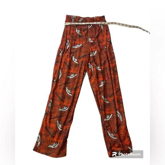 Denver Broncos kids medium pajama bottoms. - Picture 2 of 2
